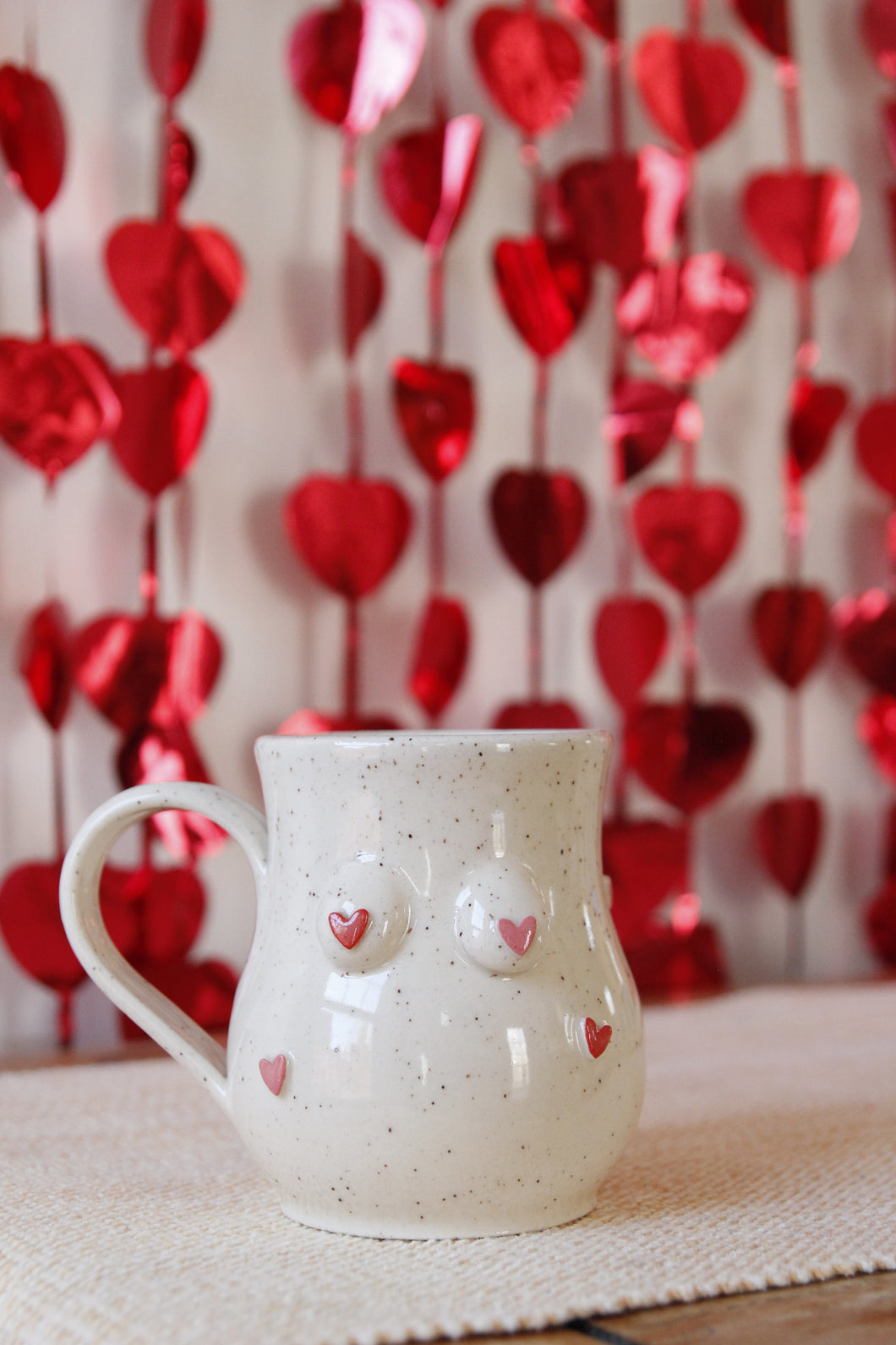 Boob Mug + Hearts ❤️#028