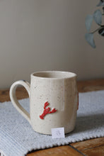 Load image into Gallery viewer, Lobster Mug + Oyster thumb rest🦞🦪#013
