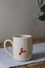 Load image into Gallery viewer, Lobster Mug + Oyster thumb rest🦞🦪#013

