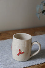 Load image into Gallery viewer, Lobster Mug + Oyster thumb rest🦞🦪#013
