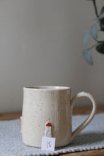 Load image into Gallery viewer, Lobster &amp; Lighthouse Mug + Oyster thumb rest🦞🌊🦪#018
