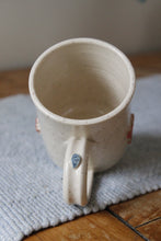 Load image into Gallery viewer, Lobster &amp; Lighthouse Mug + Oyster thumb rest🦞🌊🦪#019
