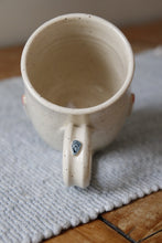 Load image into Gallery viewer, Lobster &amp; Lighthouse Mug + Oyster thumb rest🦞🌊🦪#021
