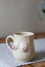 Load image into Gallery viewer, Boob Mug + Flower Nips 🌸 #049
