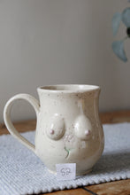 Load image into Gallery viewer, Boob + Flower Mug🌷 #052
