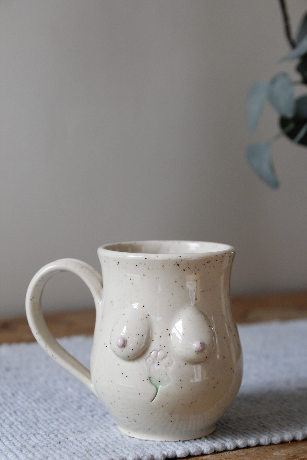 Boob + Flower Mug🌷 #052