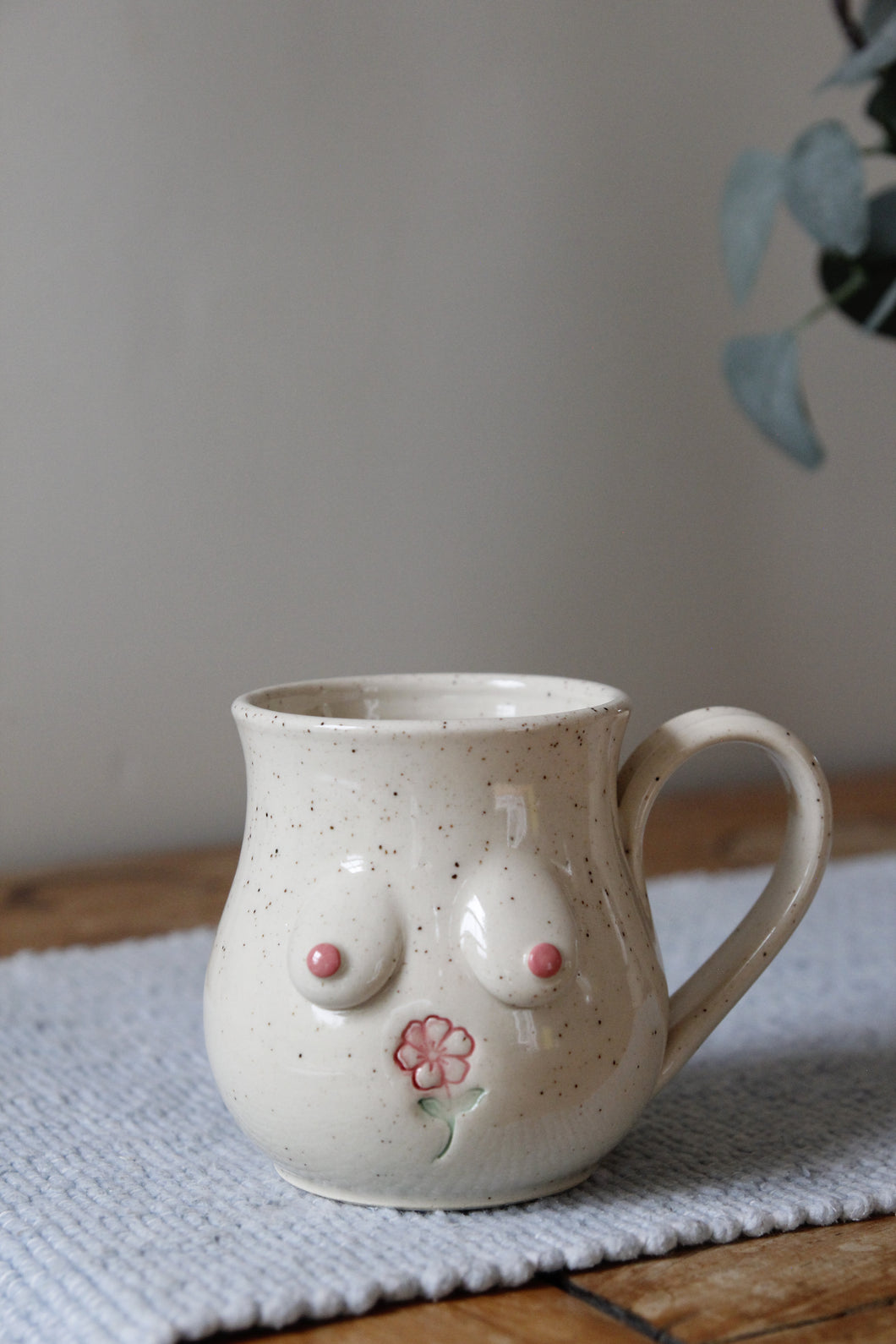Boob + Flower Mug🌷 #053