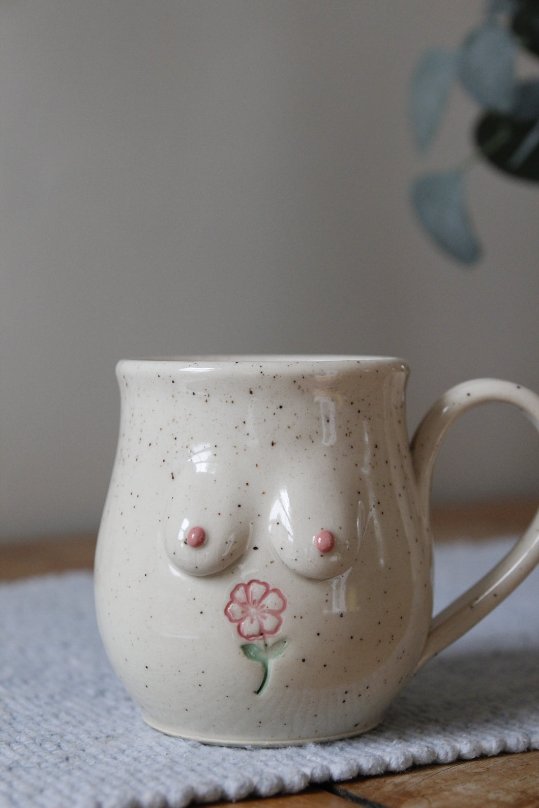 Boob + Flower Mug🌷 #055