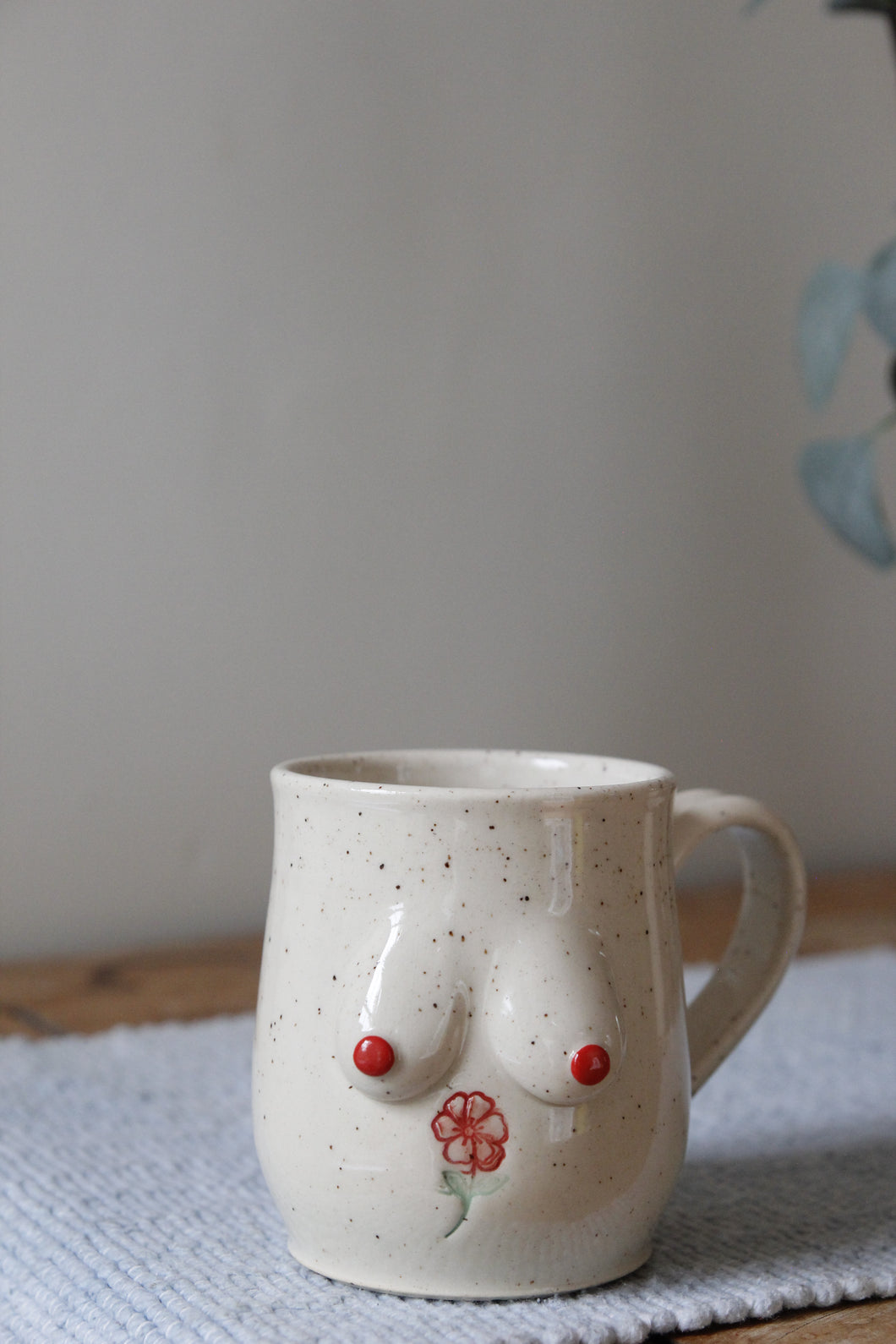 Boob + Flower Mug🌷 #056
