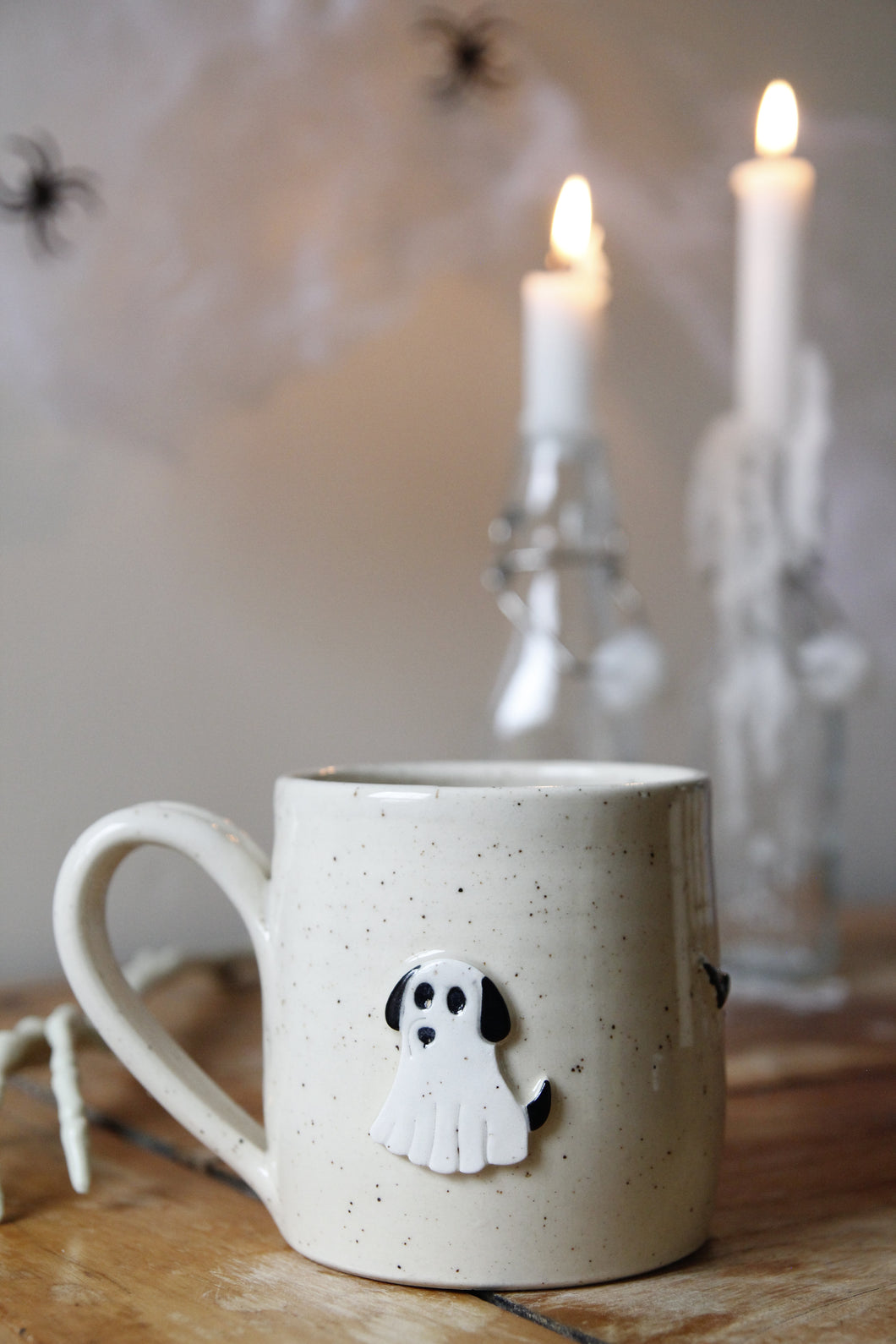 *Spooky Kitty +Pup Mug👻 🌙#058