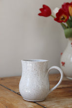 Load image into Gallery viewer, White Speckled Boob Mug 💕#013
