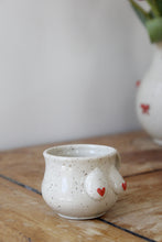 Load image into Gallery viewer, Cream Speckled Boob Espresso Mug💕#030
