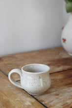 Load image into Gallery viewer, Cream Speckled Boob Espresso Mug💕#030

