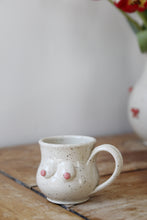 Load image into Gallery viewer, Cream Speckled Boob Espresso Mug💕#031
