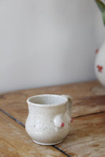 Load image into Gallery viewer, Cream Speckled Boob Espresso Mug💕#031
