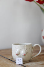 Load image into Gallery viewer, Cream Speckled Boob Espresso Mug💕#032
