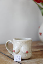 Load image into Gallery viewer, Cream Speckled Boob Espresso Mug💕#033
