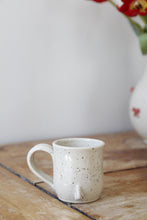 Load image into Gallery viewer, Cream Speckled Penis Espresso Mug💕#034
