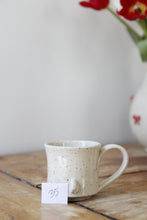 Load image into Gallery viewer, Cream Speckled Penis Espresso Mug💕#035
