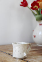 Load image into Gallery viewer, Cream Speckled Penis Espresso Mug💕#035
