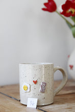 Load image into Gallery viewer, Eggs + Bacon Mug 🍳🥓❤️#036
