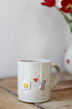 Load image into Gallery viewer, Eggs + Bacon Mug 🍳🥓❤️#036
