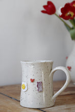 Load image into Gallery viewer, Eggs + Bacon Mug 🍳🥓❤️#038
