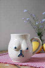 Load image into Gallery viewer, Lobster Boob Mug🦞💙#007
