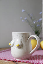 Load image into Gallery viewer, Freshly Squeezed Boob Mug🍋💛#009
