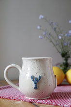 Load image into Gallery viewer, Lighthouse + Lobster Mug 🌊🦞#015
