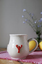 Load image into Gallery viewer, Lighthouse + Lobster Mug 🌊🦞#015
