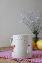 Load image into Gallery viewer, Lobster + Lighthouse Mug🌊🦞#038
