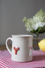 Load image into Gallery viewer, Lobster + Lighthouse Mug 🌊🦞#018
