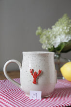 Load image into Gallery viewer, Lobster + Lighthouse Mug 🌊🦞#019
