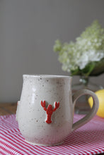 Load image into Gallery viewer, Lobster + Lighthouse Mug 🌊🦞#019
