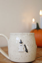 Load image into Gallery viewer, Ghosty Witch Mug w/ Pumpkin 🎃👻 #028
