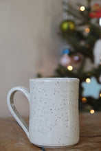 Load image into Gallery viewer, Cream Speckled Penis Mug #004
