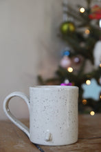 Load image into Gallery viewer, Cream Speckled Penis Mug #005
