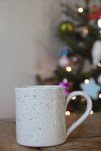 Load image into Gallery viewer, Cream Speckled Penis Mug #005
